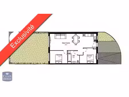 maison à vendre 3 pièces 64 m² - beauvois-en-cambrésis (59) - 198 625€