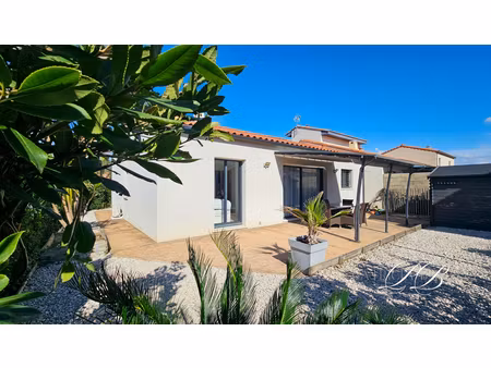 maison de 90 m2 plain-pied avec garage sur un terrain de 300 m2