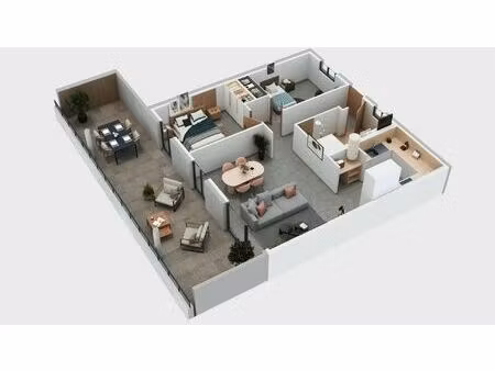 vente appartement 3 pièces 66 m² albitreccia (20128)