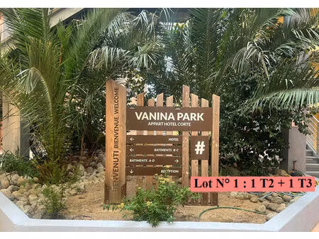 vente immeuble 78 m² corte (20250)