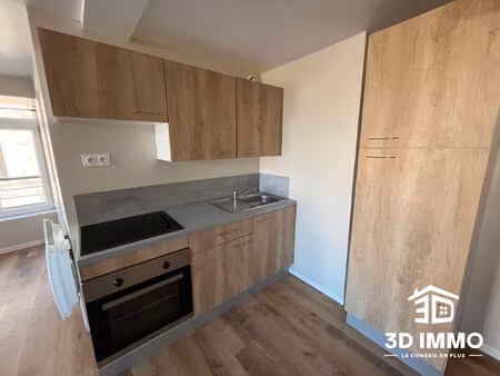 location appartement 2 pièces 46m² avesnes sur helpe 59440