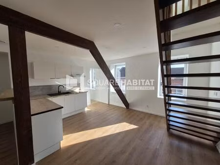 location appartement 2 pièces 55m² henin beaumont 62110