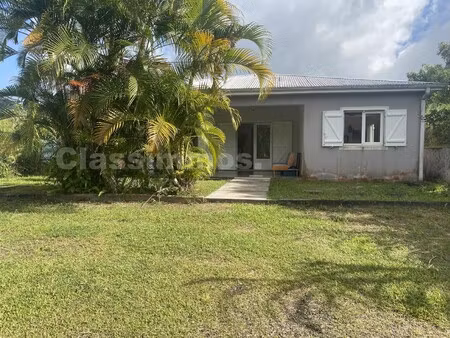 achat maison 3 pièces 84m² gros morne 97213