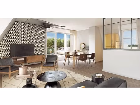 retour de lot t2 dernier etage avec balcon à montigny les cormeilles