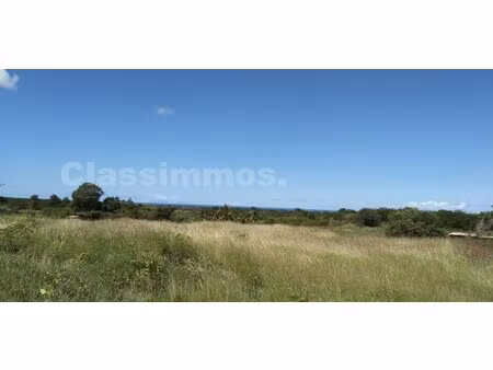 achat terrain 691m² port louis 97117