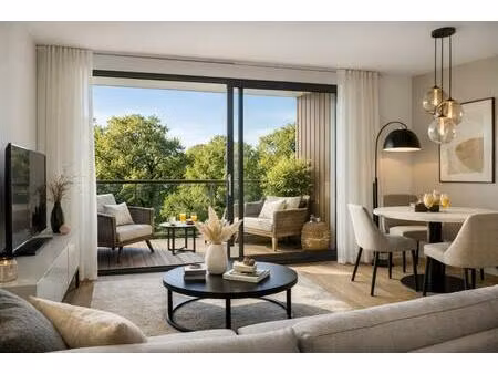 superbe t2 de standing avec terrasse sans vis a vis secteur calme et verdoyant