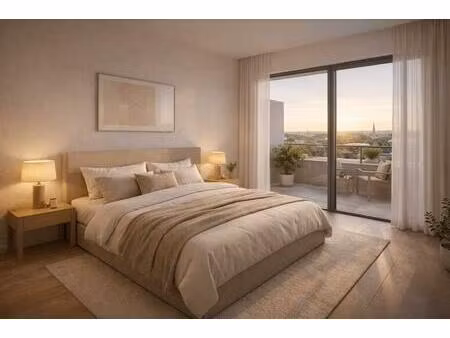 coup de cœur : t3 neuf avec balcon dans résidence contemporaine