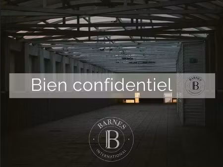 exclusivité - le bouscat hippodrome - hangar - parcelle de 710 m² - parkings