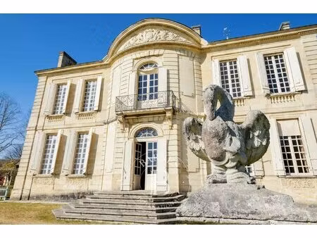 propriété du xviiième - mérignac - parc 7.6 ha - etang - piscine - tennis