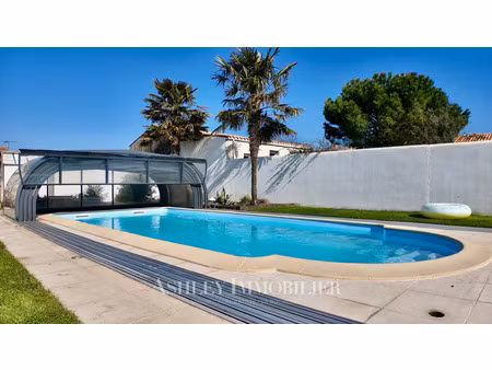 vente maison 5 pièces 123m2 nuaillé-d'aunis 17540 - 432550 € - surface privée