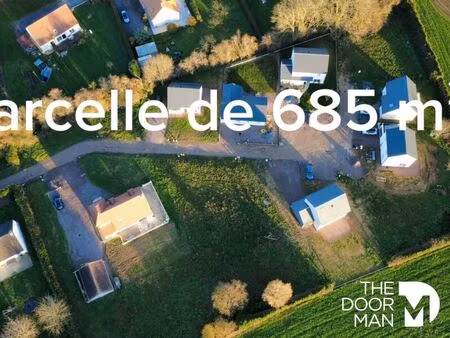 achat terrain 685m² noyers missy 14210