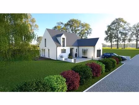 terrain avec maison neuve à vendre