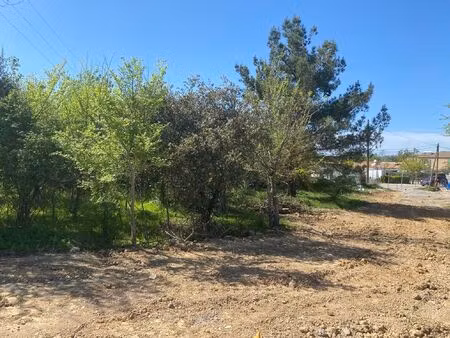 vente terrain à construire 320 m² le puy-sainte-réparade (13610)
