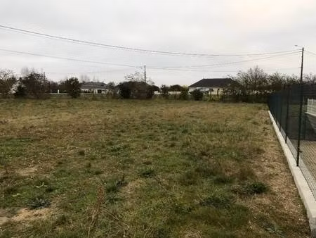 terrain constructible à vendre