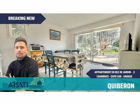 vente appartement 3 pièces à quiberon (56170) : à vendre 3 pièces / 36m² quiberon