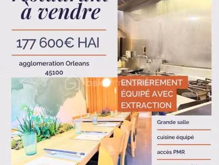 vente locaux professionnels à orleans (45000)  177 600 €