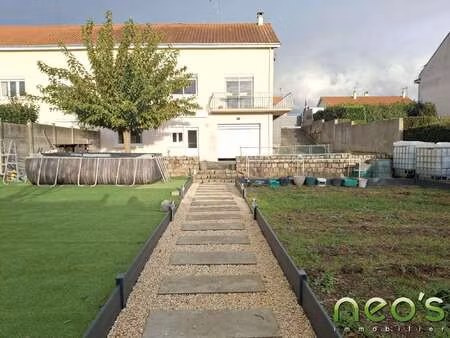 vente maison piscine à chemille (49120) : à vendre piscine / 110m² chemille