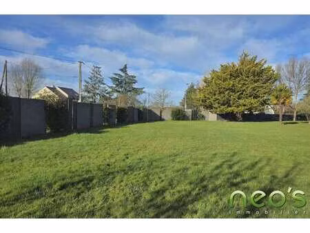 vente terrain à chemille (49120) : à vendre / 1000m² chemille