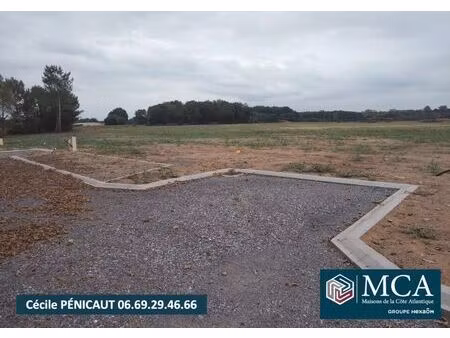 vente terrain 572 m² mées (40990)