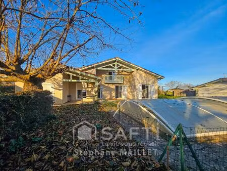 vente maison 7 pièces 160 m² villeneuve-de-marsan (40190)