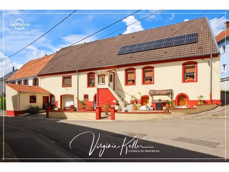 vente maison 6 pièces 130 m² lemberg (57620)