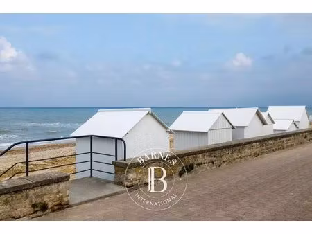 saint aubin sur mer  maison 1900 rénovée (130m²/2 chambres) en front de mer