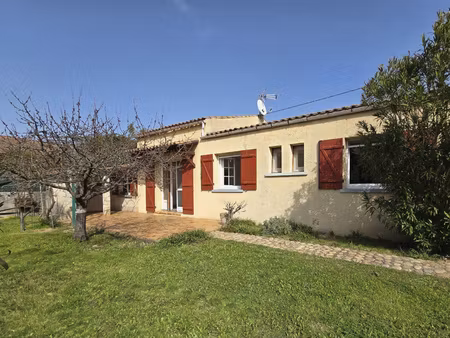 sorgues - maison plain pied 78m² - terrain 378m²