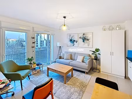 vente appartement 2 pièces 44 m² à tours (37000)  137 500 €