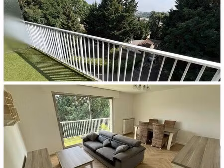 t3 meublé de 63 m² au dernier étage avec balcon - crosne