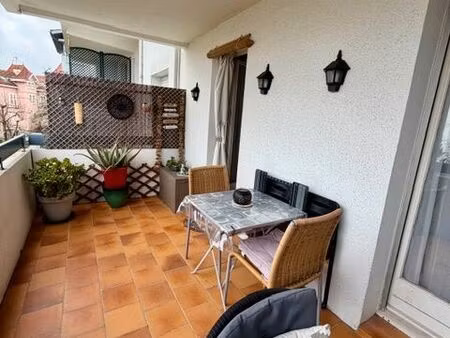 à louer – t2 50 m² – anglet – quartier recherché – balcon 13 m²