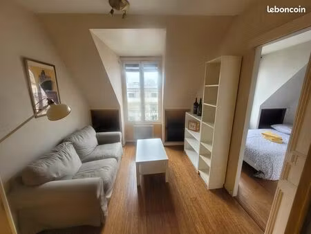location levallois – t2 meublé – 23 m² - 3 min de la gare de clichy