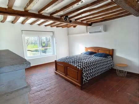 location maison meublée de charme – 79 m² – jardin clos – morteaux couliboeuf –