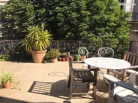 sous-location appartement avec terrasse