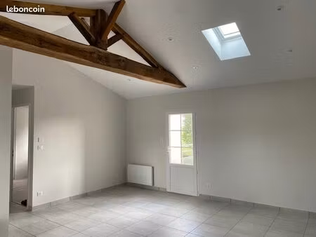 location t3 neuf 50 m² + terrasse + grand jardin – brem-sur-mer