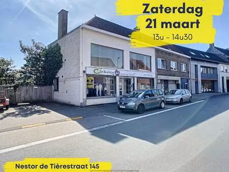 te koop  veelzijdig handelspand met ruim appartement op t...