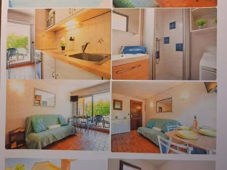 vend appartement meublé f2 300m de la plage