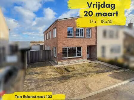 te koop  halfopen bebouwing met multifunctioneel bijgebou...