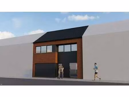 nieuw te bouwen gesloten bebouwing te deinze