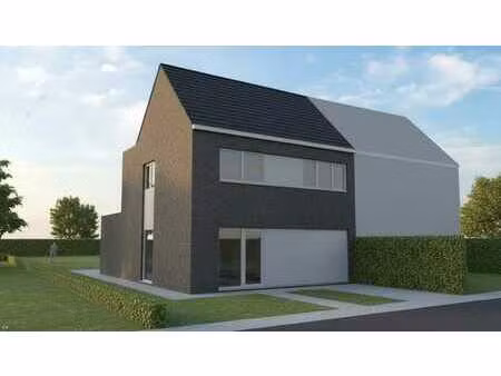 nieuw te bouwen halfopen bebouwing te viane