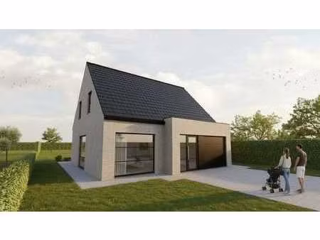 nieuw te bouwen open bebouwing te houthulst