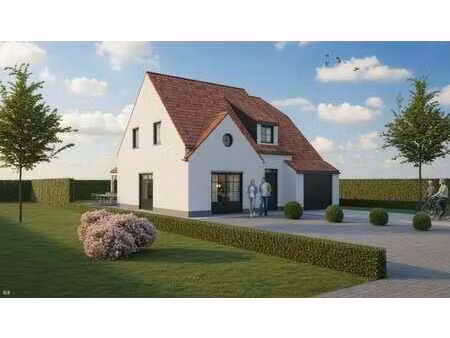 nieuw te bouwen open bebouwing te westende