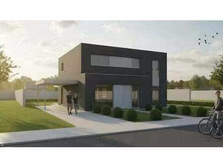 nieuw te bouwen open bebouwing te roesbrugge-haringe