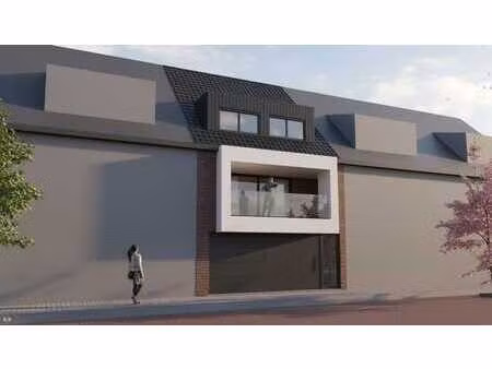 nieuw te bouwen gesloten bebouwing te geluwe