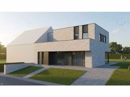 nieuw te bouwen halfopen bebouwing te zelzate