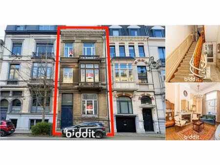 maison en vente publique à avenue brugmann 149 forest (vbd93779)