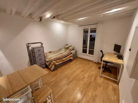pied-à-terre (temps partiel) - studio 17m² paris 11e - 2 formules au choix