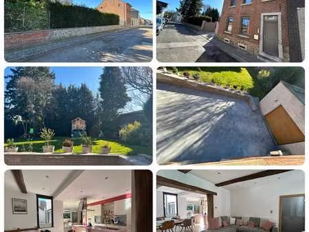 superbe maison de maître rénovée +grand garage + joli jardin