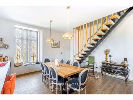 appartement duplex historique du xixe siècle avec jardin