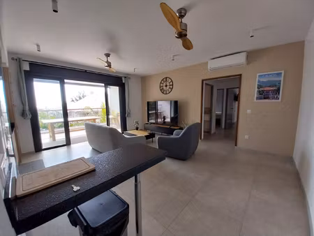 t4 meublé d'exception saint leu proche lagon.