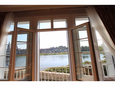 vue exceptionnelle sur la loire et sur la ville